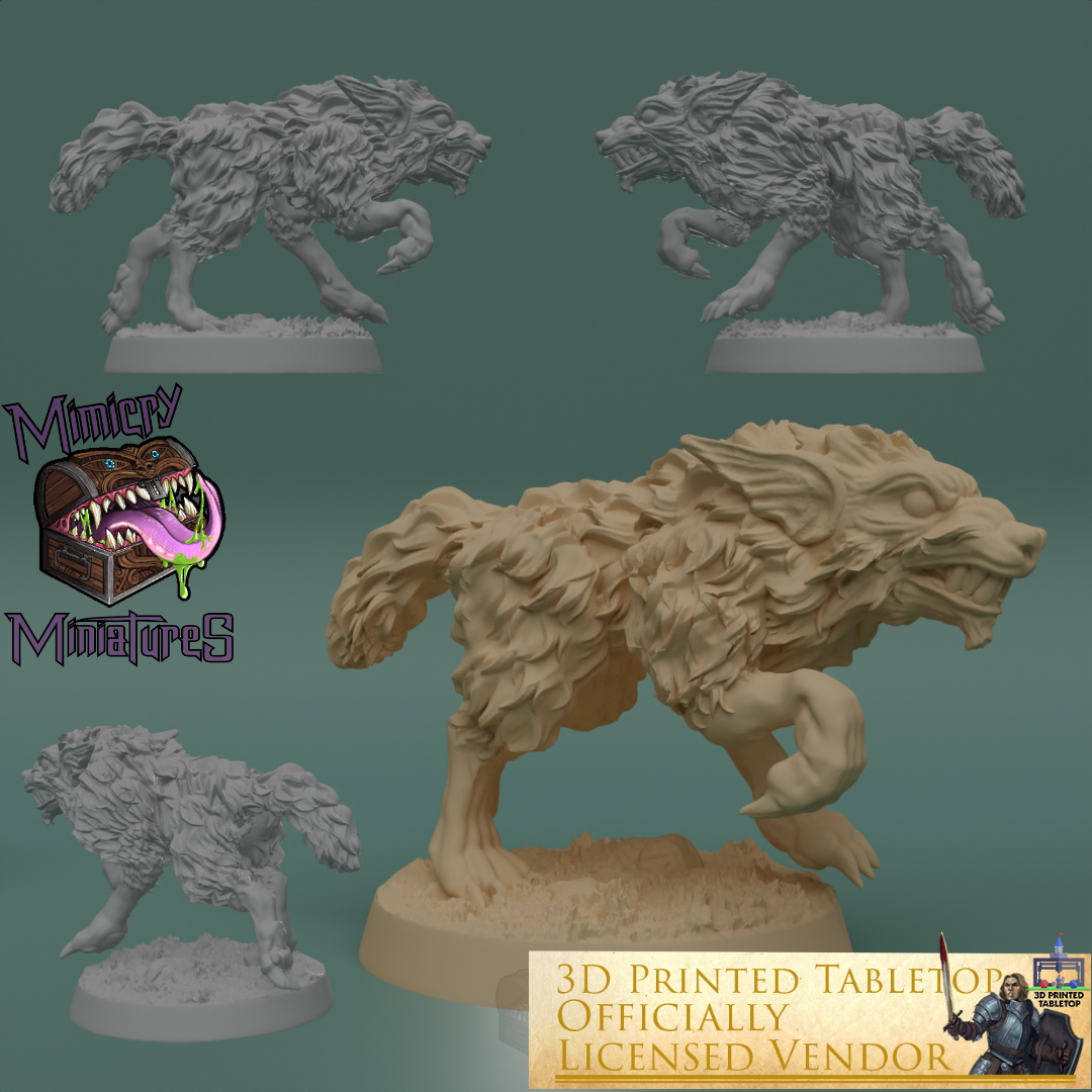 Wolves - The Lost Adventures from 3D Printed Tabletop image 2